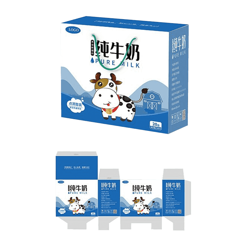 Boscaí Pacáistithe Bainne roctha