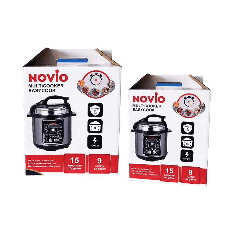 Boscaí Pacáistithe Cócaire Rice roctha