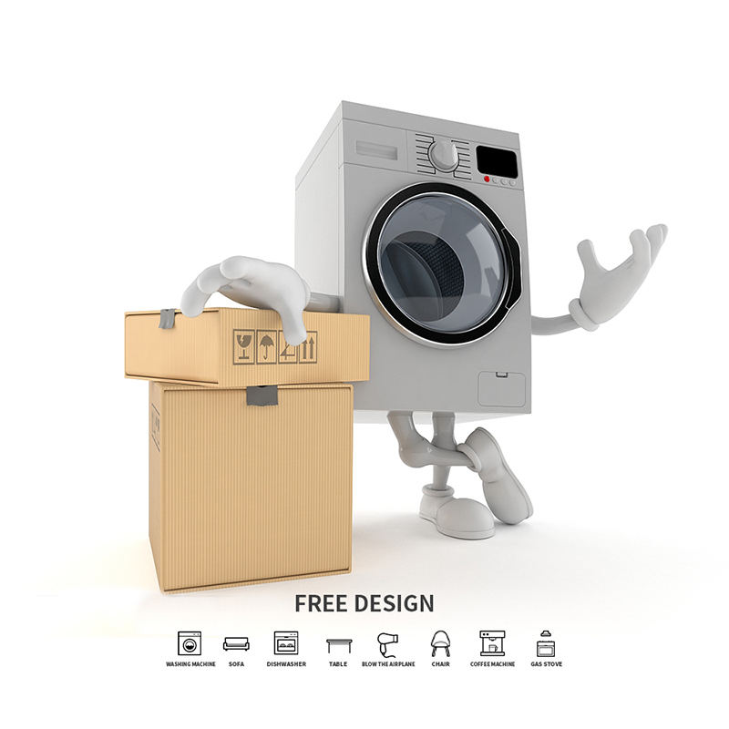 Boscaí Pacáistithe Meaisín Níochán roctha