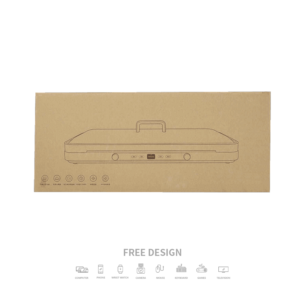 Boscaí Pacáistithe Oighinn Micrea-Thonn roctha