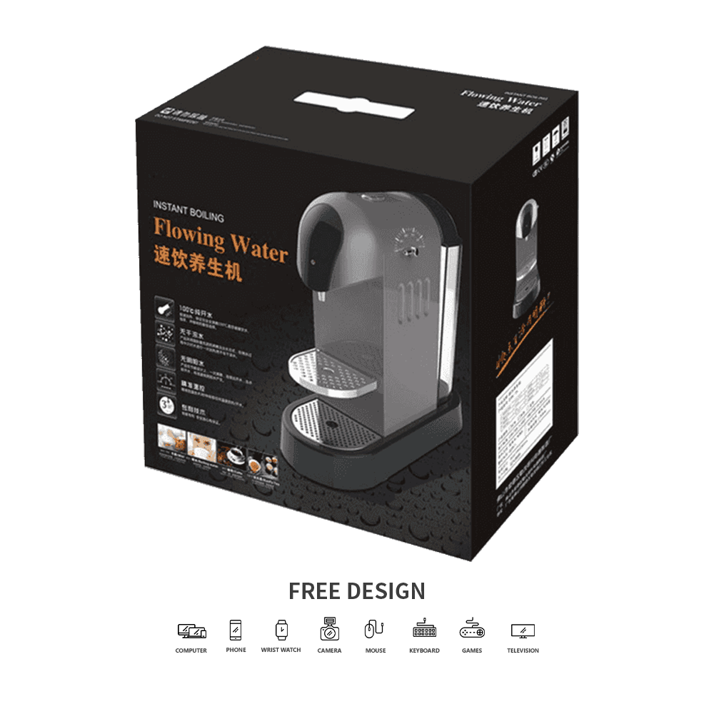 Boscaí Pacáistithe roctha dáileoir Uisce